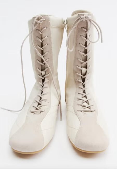 ZARA | ¡Nuevas! Bota inspiradas en zapatos de BOXEO